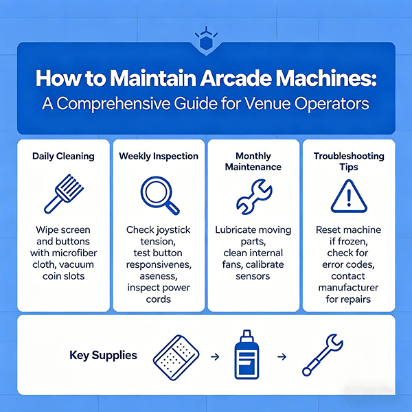 How to Maintain Arcade Machines A Comprehensive Guide for Venue Operators