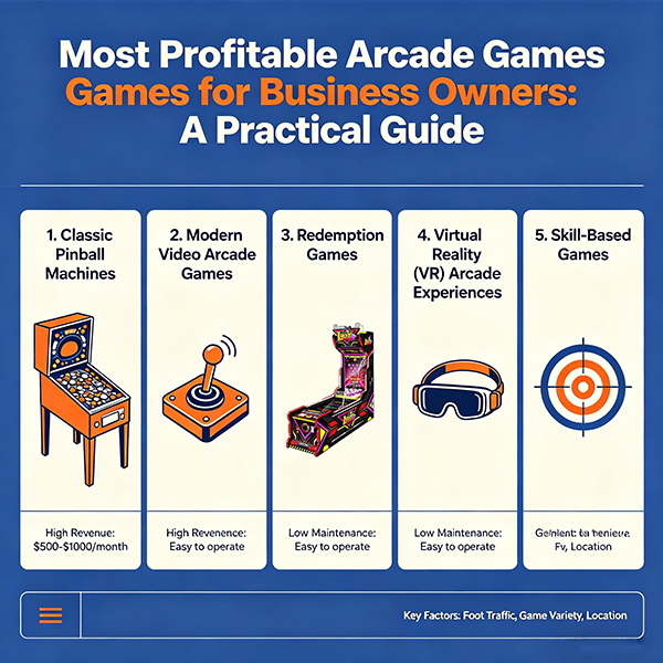Most Profitable Arcade Games for Business Owners: A Practical Guide