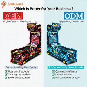 OEM vs ODM Arcade Machine Manufacturer