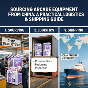 sourcing arcade equipment from China