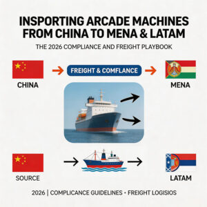 import arcade machine from China