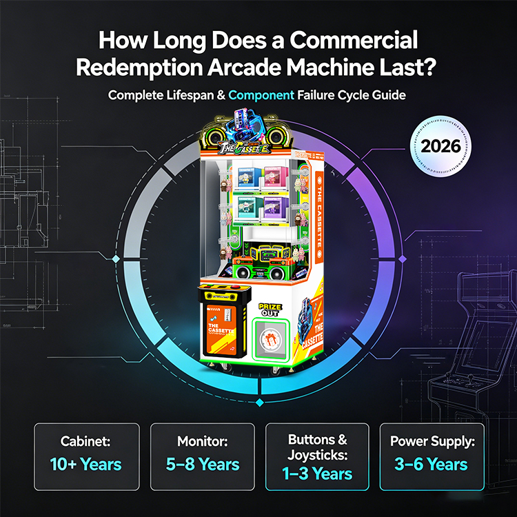 Commercial Redemption Arcade Machine