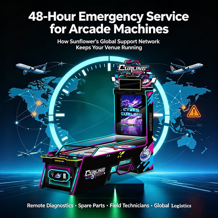 arcade machine emergency service